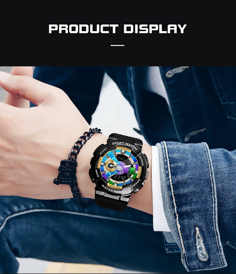 Fusion Dual Display Wristwatch for Men - Premium Watches from Dressmycell.com - Just $55.00! Shop now at Dressmycell.com Fusion Dual Display Wristwatch for Men - Premium Watches from Dressmycell.com - Just $55.00! Shop now at Dressmycell.com